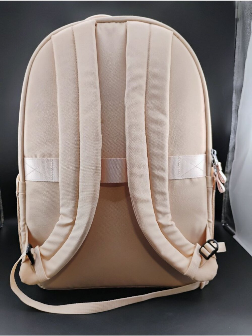All In Motion Travel Backpack Beige Multifunctional Lightweight Design - Picture 2 of 12